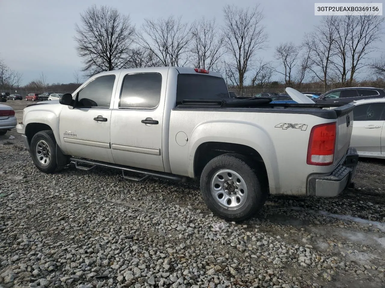 2011 GMC Sierra K1500 Sl VIN: 3GTP2UEAXBG369156 Lot: 43043755
