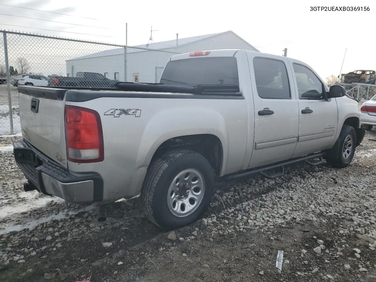 2011 GMC Sierra K1500 Sl VIN: 3GTP2UEAXBG369156 Lot: 43043755