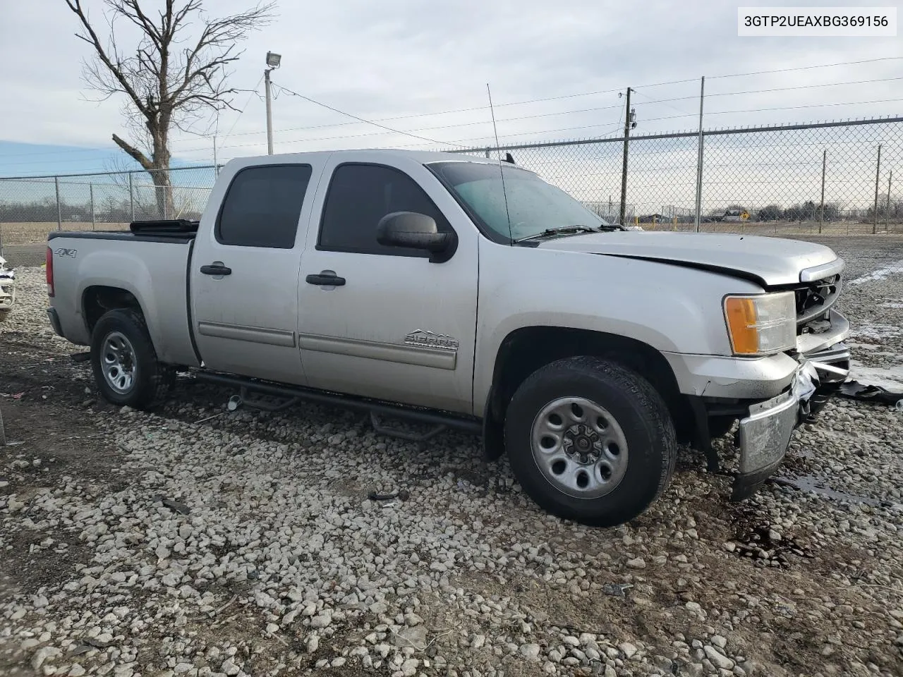 2011 GMC Sierra K1500 Sl VIN: 3GTP2UEAXBG369156 Lot: 43043755