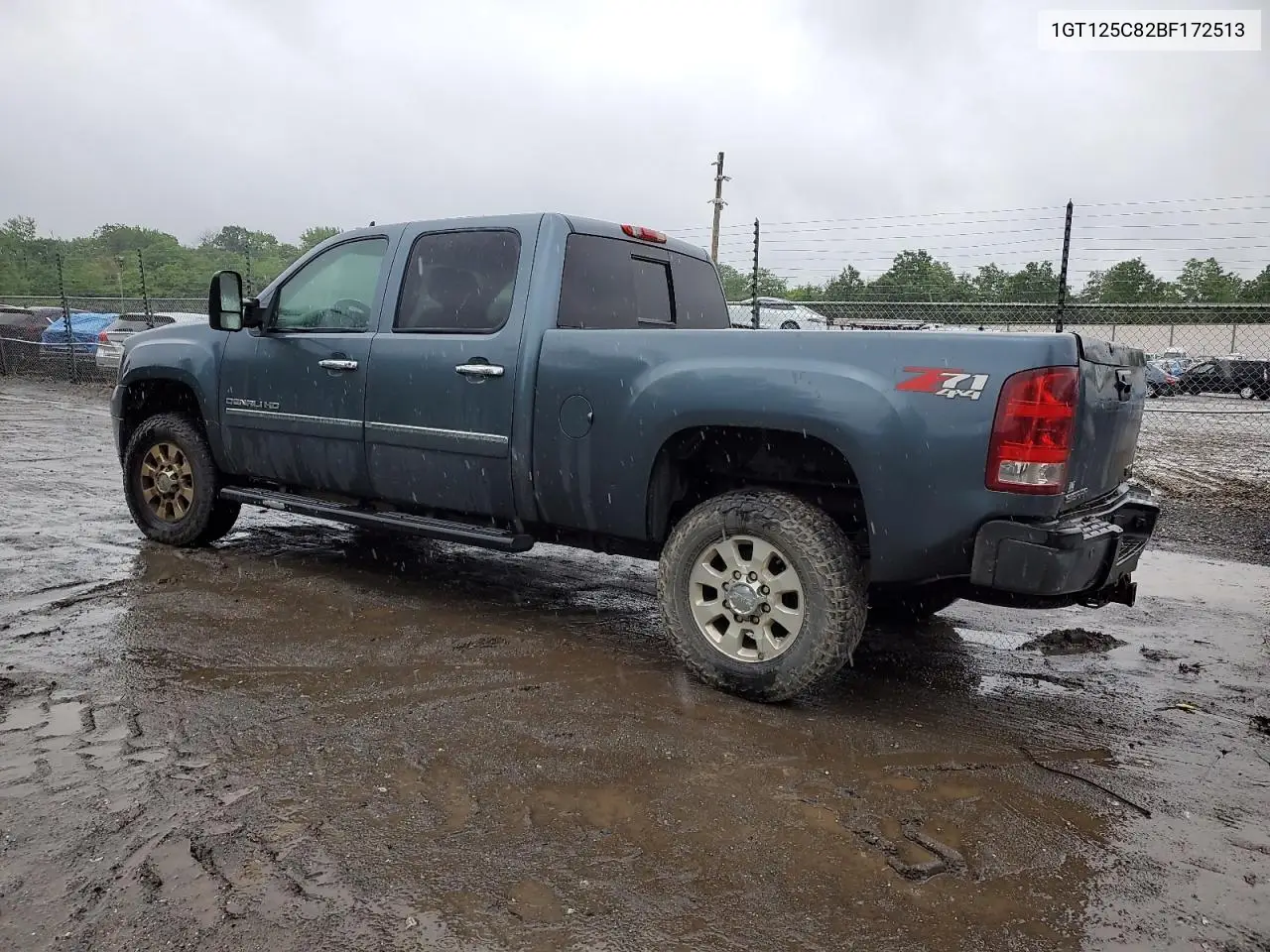 2011 GMC Sierra K2500 Denali VIN: 1GT125C82BF172513 Lot: 54895435