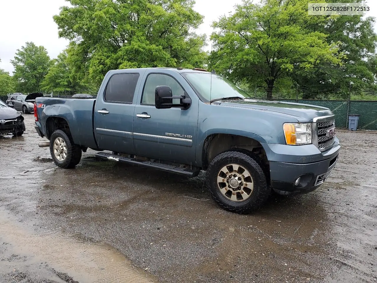 2011 GMC Sierra K2500 Denali VIN: 1GT125C82BF172513 Lot: 54895435