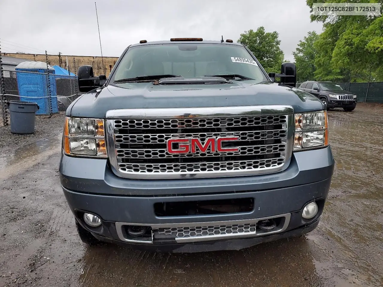 2011 GMC Sierra K2500 Denali VIN: 1GT125C82BF172513 Lot: 54895435