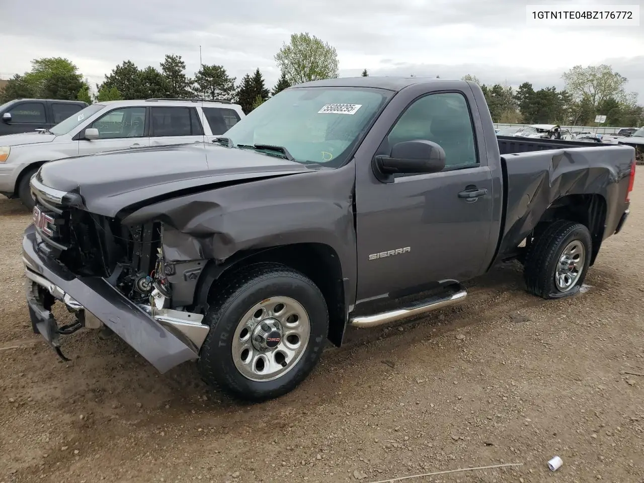 2011 GMC Sierra C1500 VIN: 1GTN1TE04BZ176772 Lot: 55088295