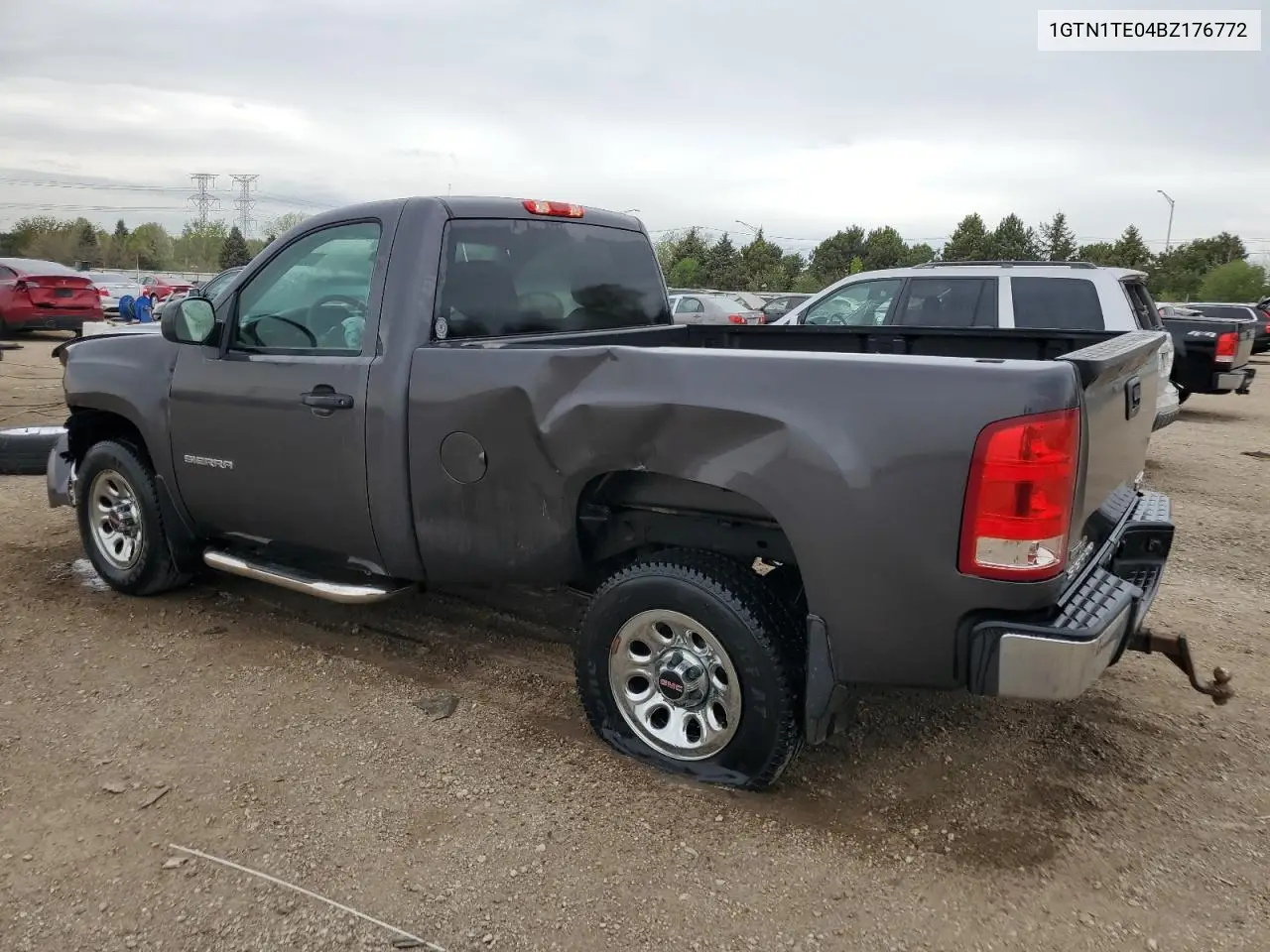 2011 GMC Sierra C1500 VIN: 1GTN1TE04BZ176772 Lot: 55088295