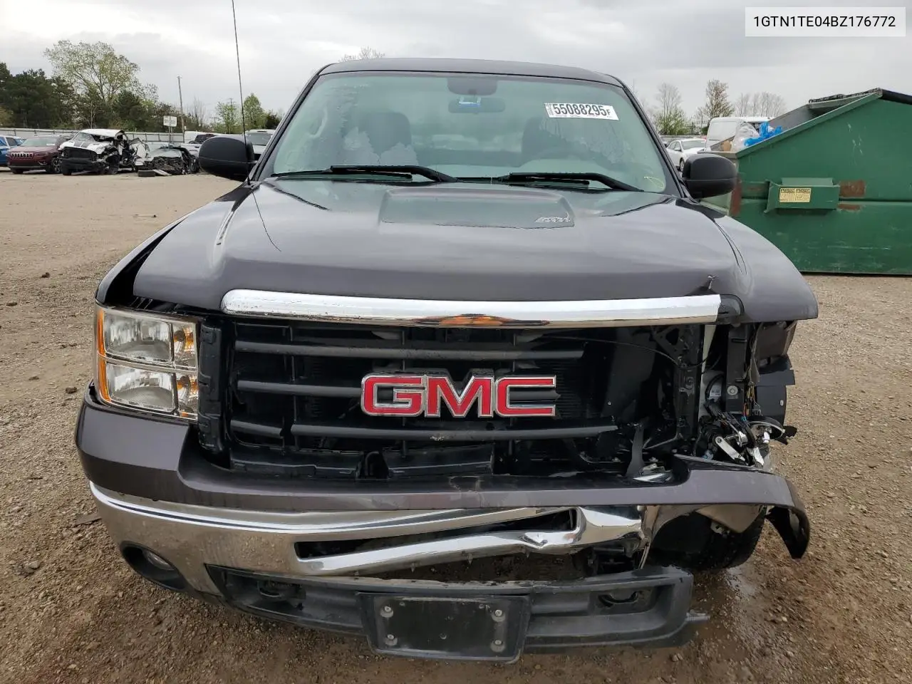 2011 GMC Sierra C1500 VIN: 1GTN1TE04BZ176772 Lot: 55088295
