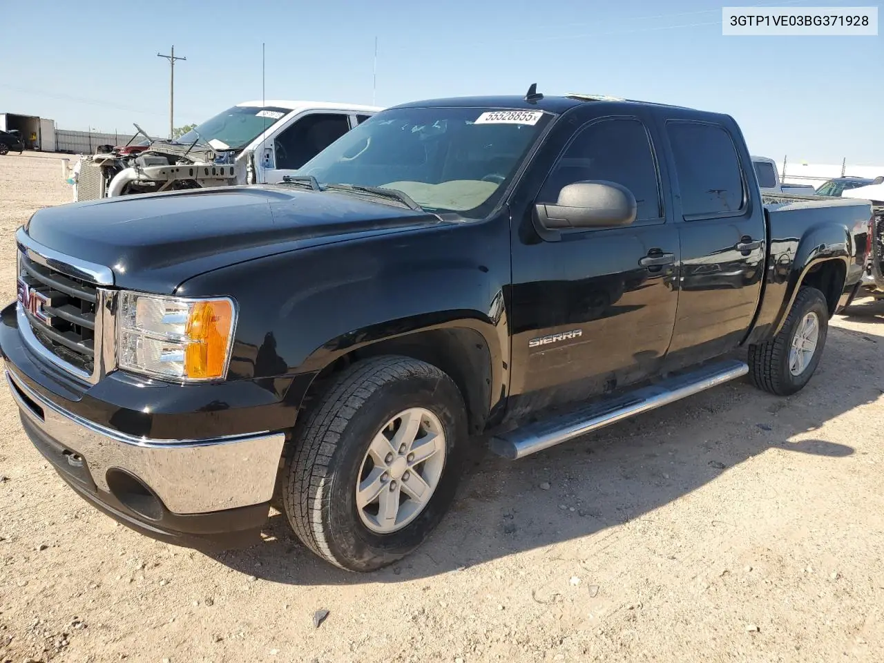 2011 GMC Sierra C1500 Sle VIN: 3GTP1VE03BG371928 Lot: 55528855