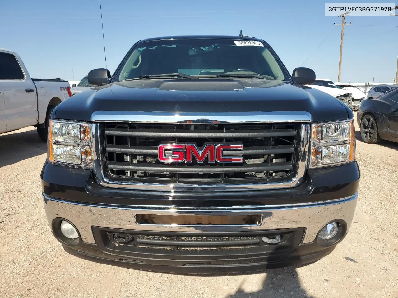 2011 GMC Sierra C1500 Sle VIN: 3GTP1VE03BG371928 Lot: 55528855