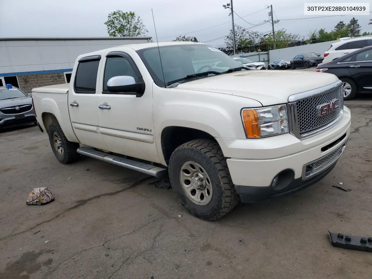 2011 GMC Sierra K1500 Denali VIN: 3GTP2XE28BG104939 Lot: 56920655