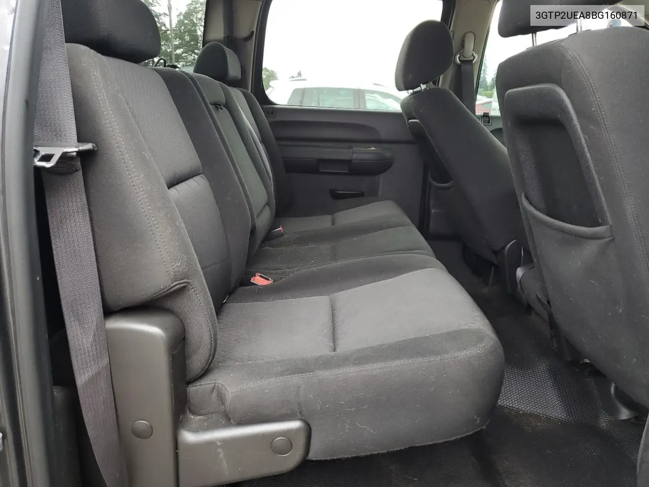 2011 GMC Sierra K1500 Sl VIN: 3GTP2UEA8BG160871 Lot: 57020045