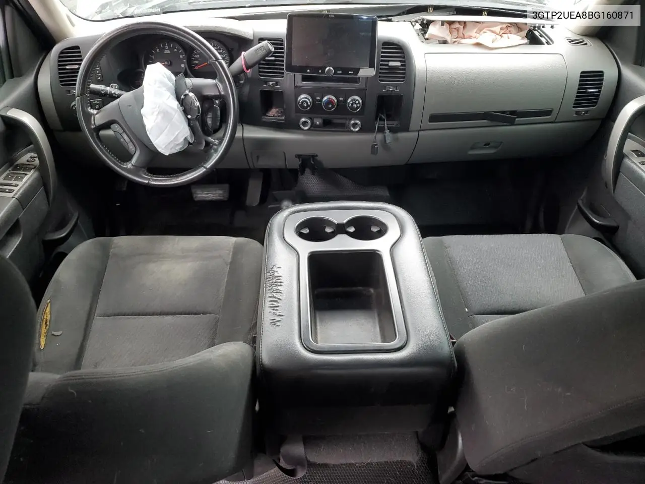 2011 GMC Sierra K1500 Sl VIN: 3GTP2UEA8BG160871 Lot: 57020045