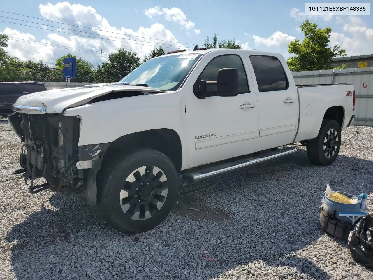 2011 GMC Sierra K2500 Slt VIN: 1GT121E8XBF148336 Lot: 57648995