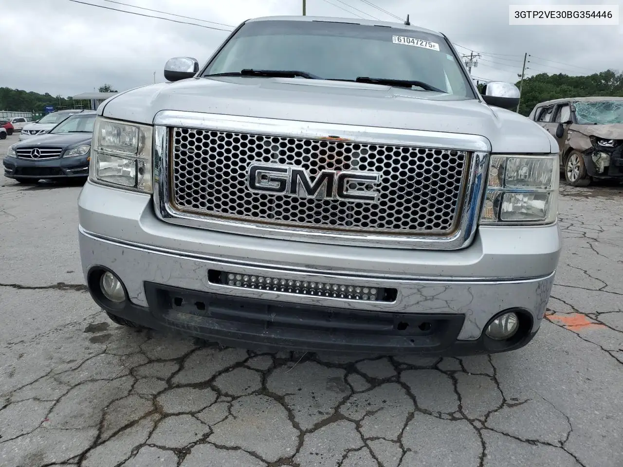 2011 GMC Sierra K1500 Sle VIN: 3GTP2VE30BG354446 Lot: 61047275