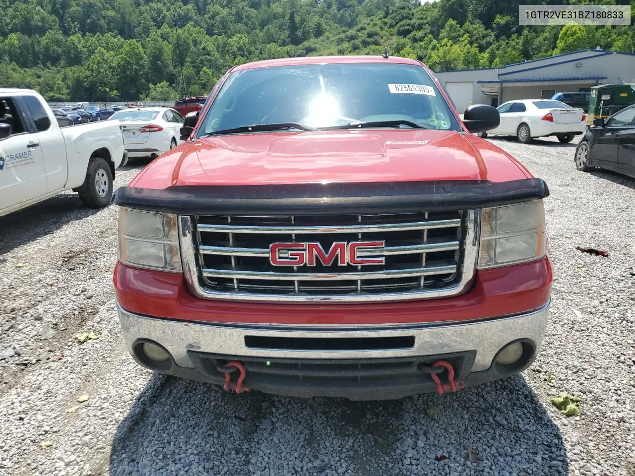 2011 GMC Sierra K1500 Sle VIN: 1GTR2VE31BZ180833 Lot: 62565305