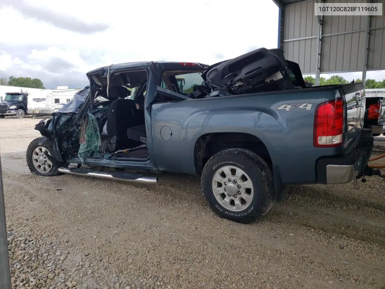 2011 GMC Sierra K2500 Sle VIN: 1GT120C82BF119605 Lot: 62821515