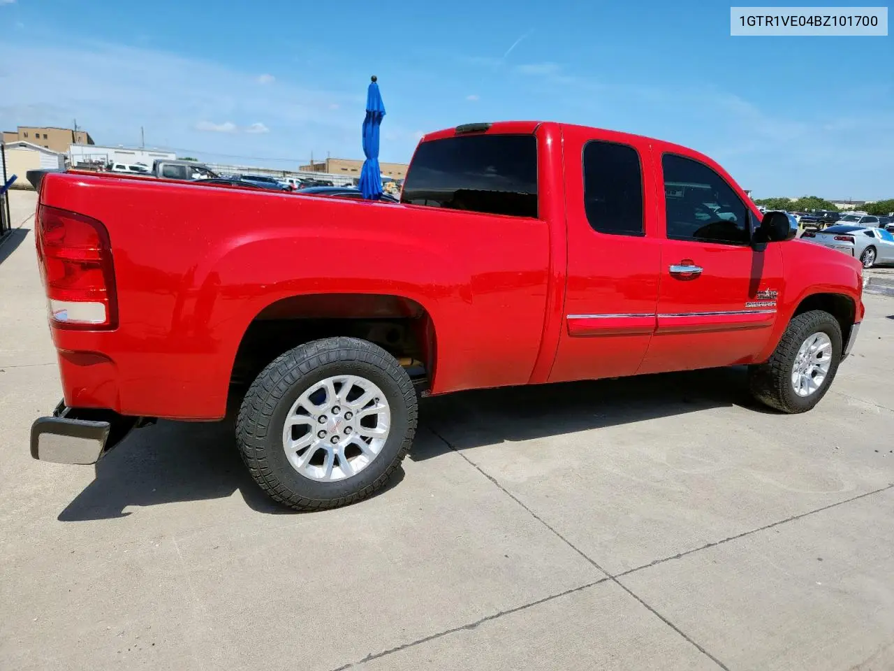 2011 GMC Sierra C1500 Sle VIN: 1GTR1VE04BZ101700 Lot: 63023015