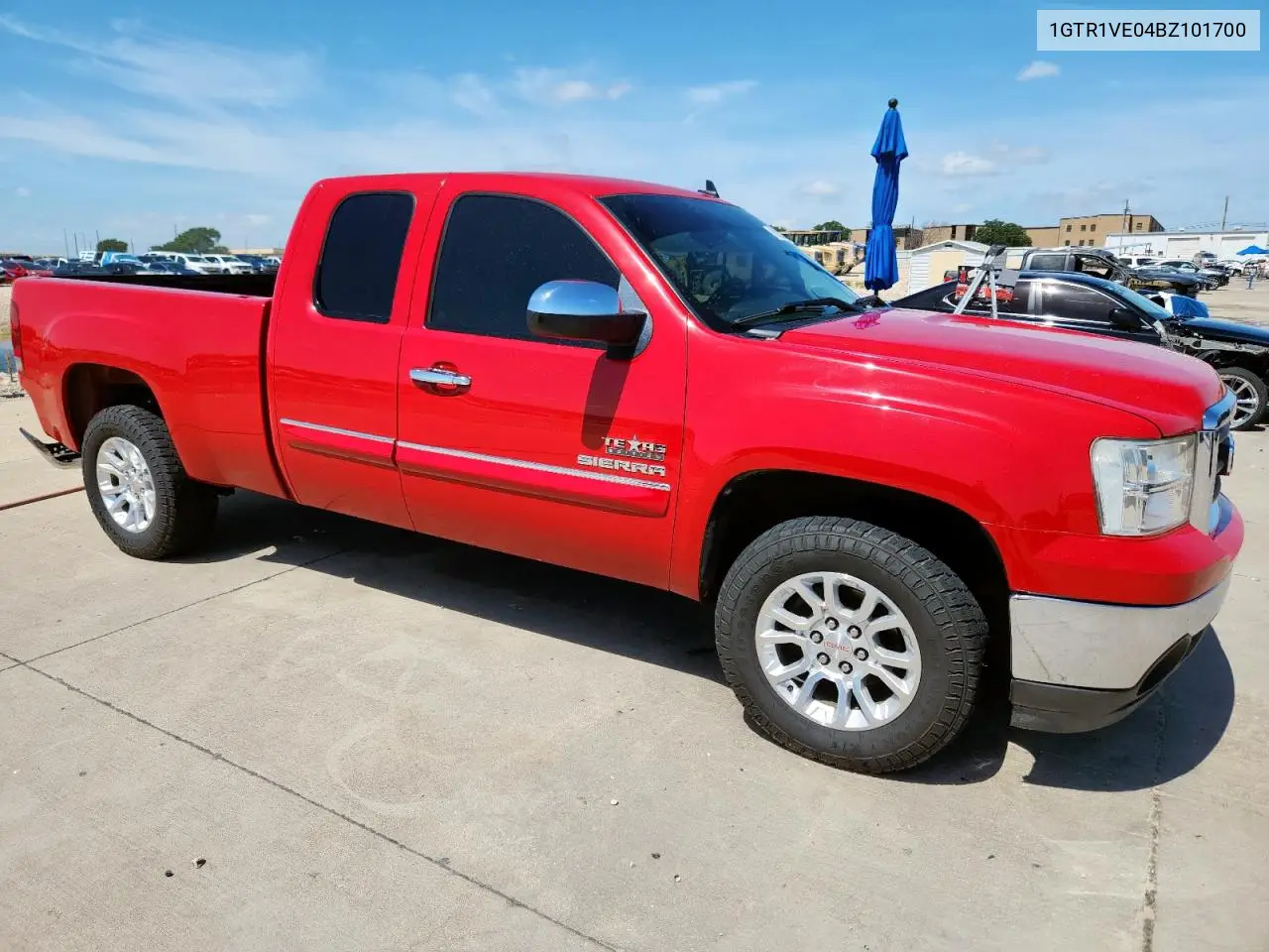 2011 GMC Sierra C1500 Sle VIN: 1GTR1VE04BZ101700 Lot: 63023015