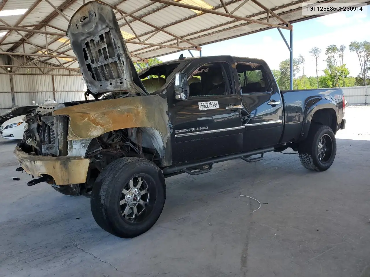 2012 GMC Sierra K2500 Denali VIN: 1GT125E86CF230914 Lot: 55224615