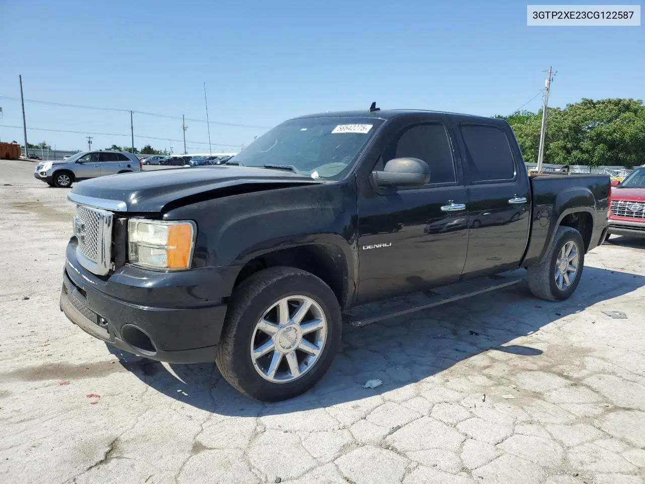 2012 GMC Sierra K1500 Denali VIN: 3GTP2XE23CG122587 Lot: 56542275