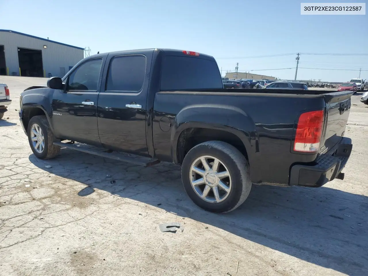 2012 GMC Sierra K1500 Denali VIN: 3GTP2XE23CG122587 Lot: 56542275