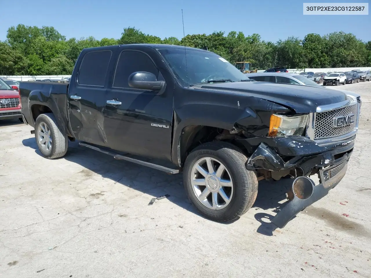2012 GMC Sierra K1500 Denali VIN: 3GTP2XE23CG122587 Lot: 56542275
