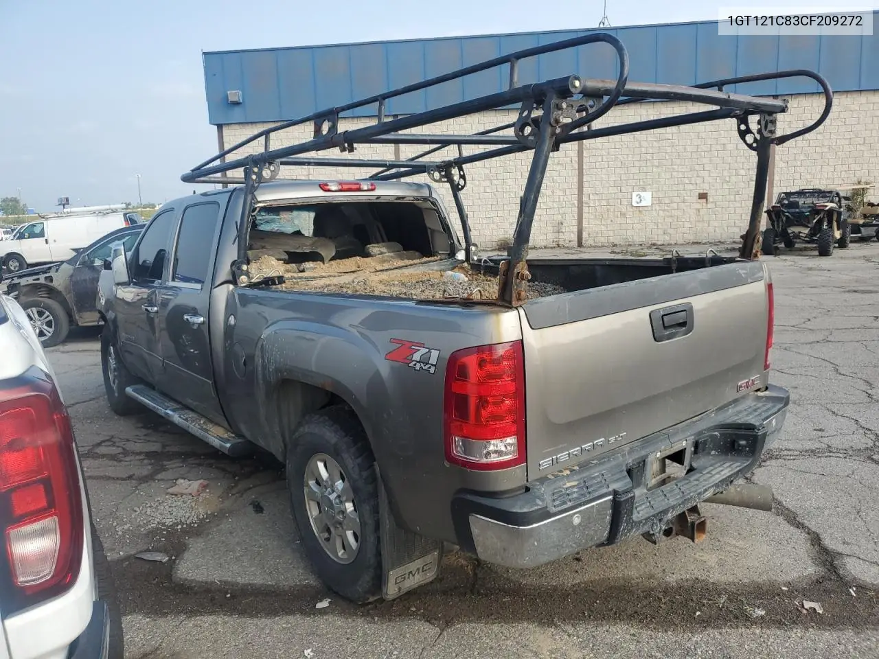 2012 GMC Sierra K2500 Slt VIN: 1GT121C83CF209272 Lot: 61594525