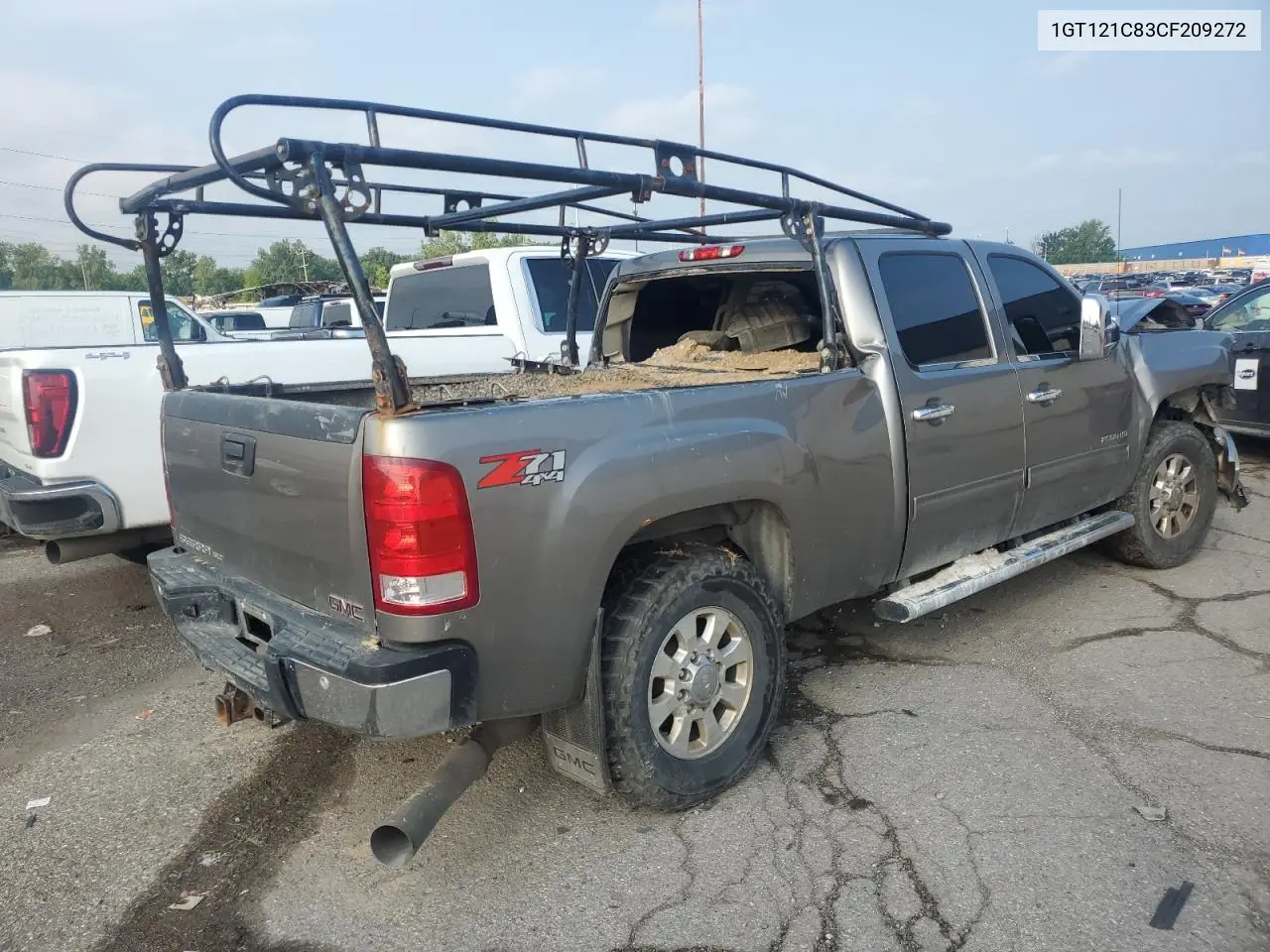 2012 GMC Sierra K2500 Slt VIN: 1GT121C83CF209272 Lot: 61594525