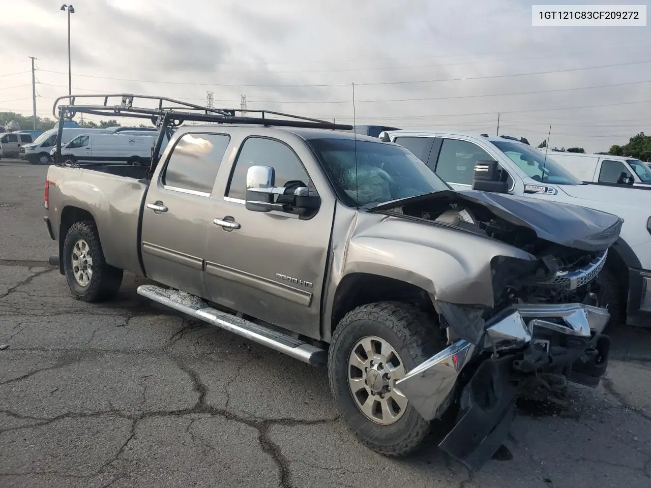 2012 GMC Sierra K2500 Slt VIN: 1GT121C83CF209272 Lot: 61594525
