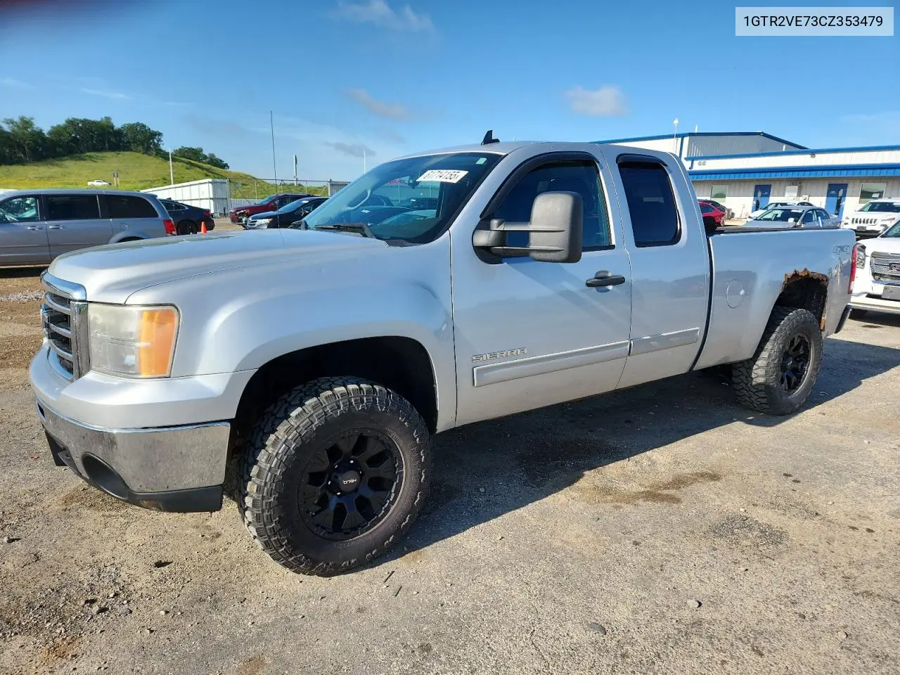 2012 GMC Sierra K1500 Sle VIN: 1GTR2VE73CZ353479 Lot: 61714155