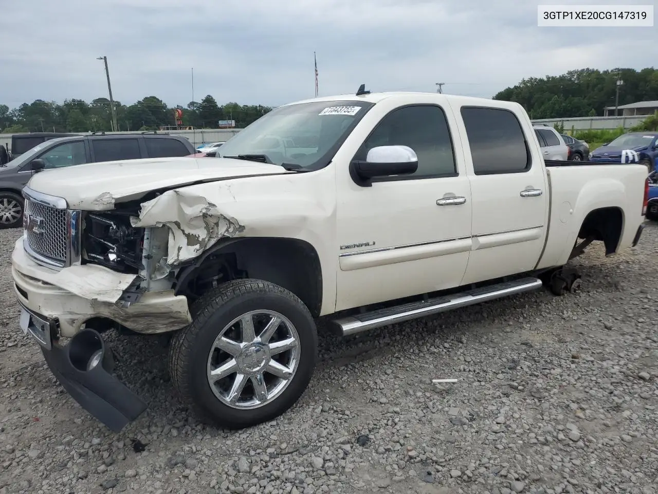 2012 GMC Sierra C1500 Denali VIN: 3GTP1XE20CG147319 Lot: 61843755
