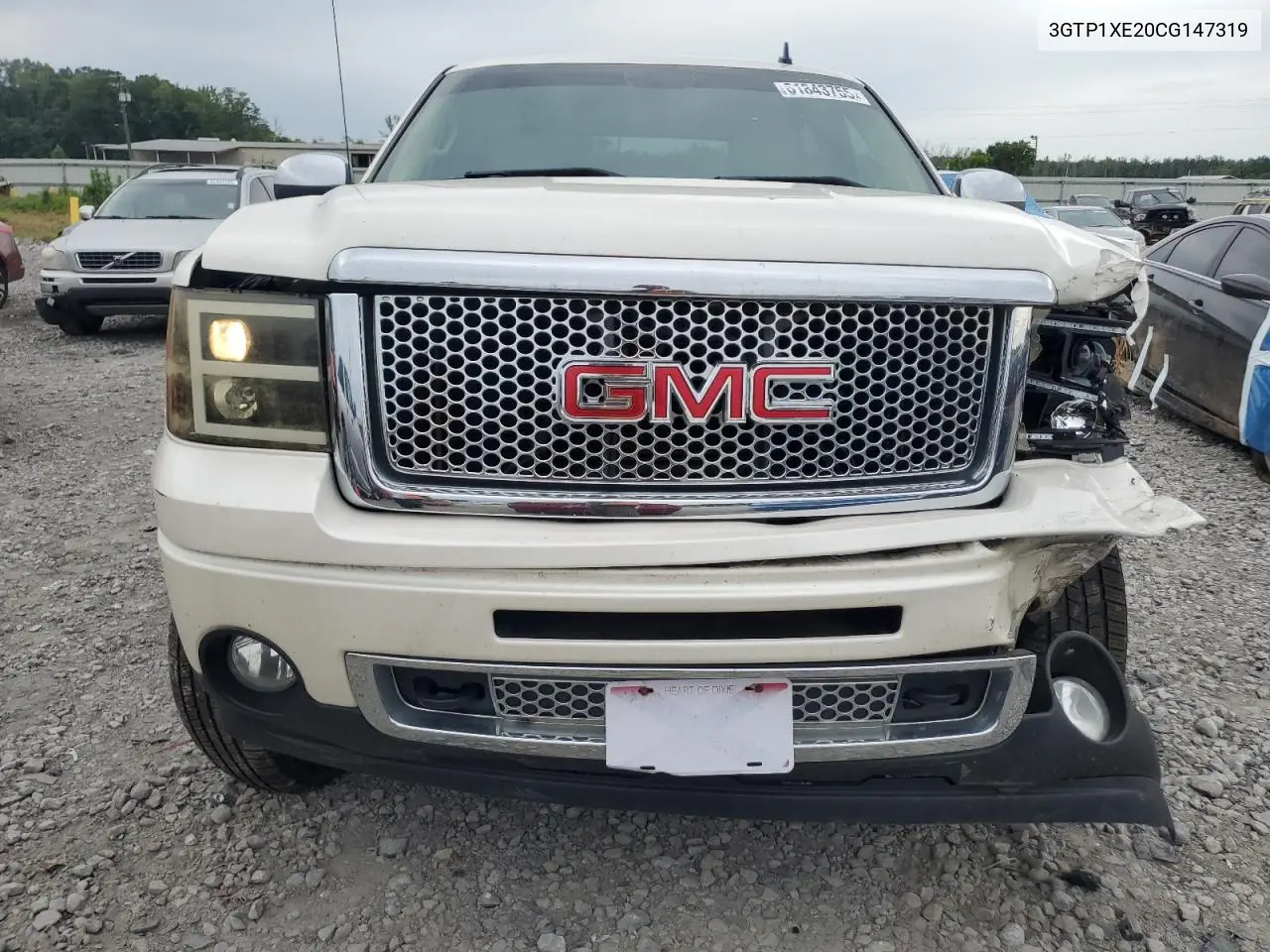 2012 GMC Sierra C1500 Denali VIN: 3GTP1XE20CG147319 Lot: 61843755
