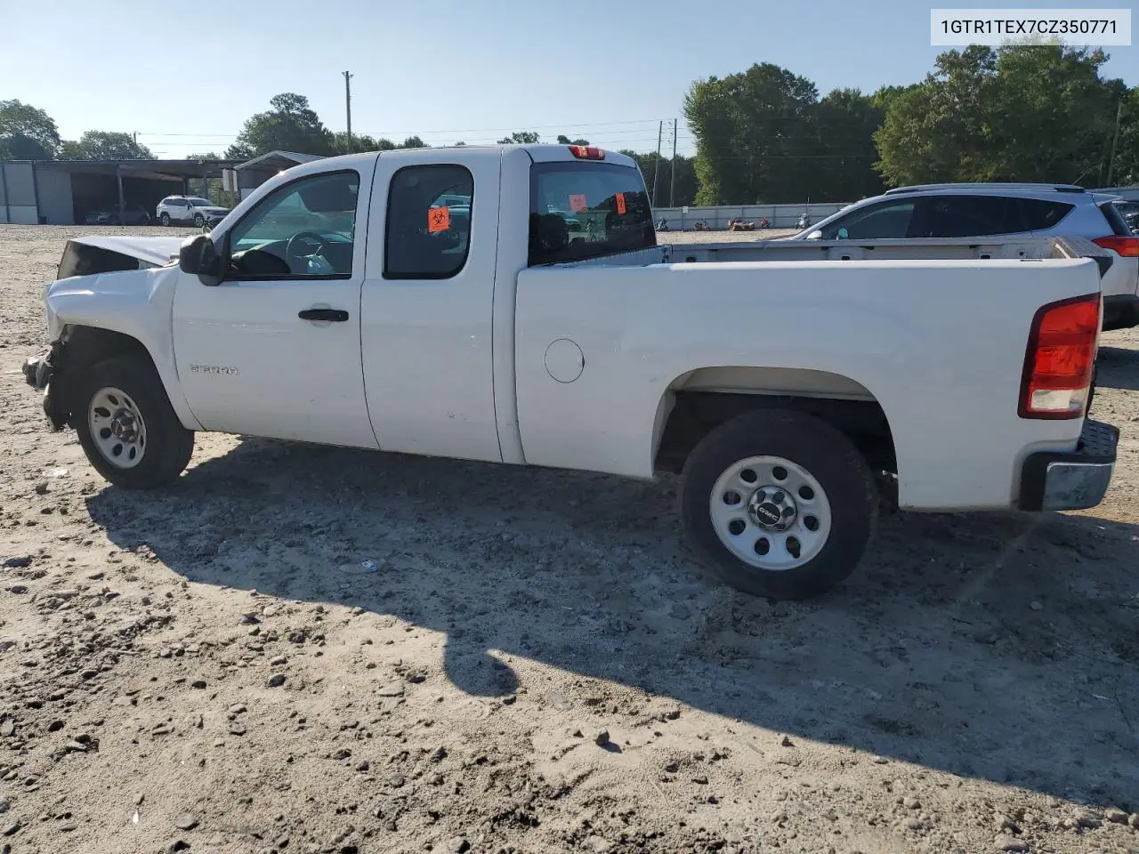 2012 GMC Sierra C1500 VIN: 1GTR1TEX7CZ350771 Lot: 61862225