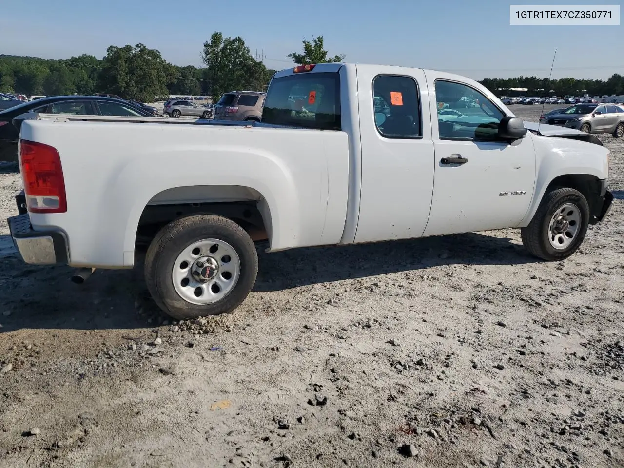 2012 GMC Sierra C1500 VIN: 1GTR1TEX7CZ350771 Lot: 61862225