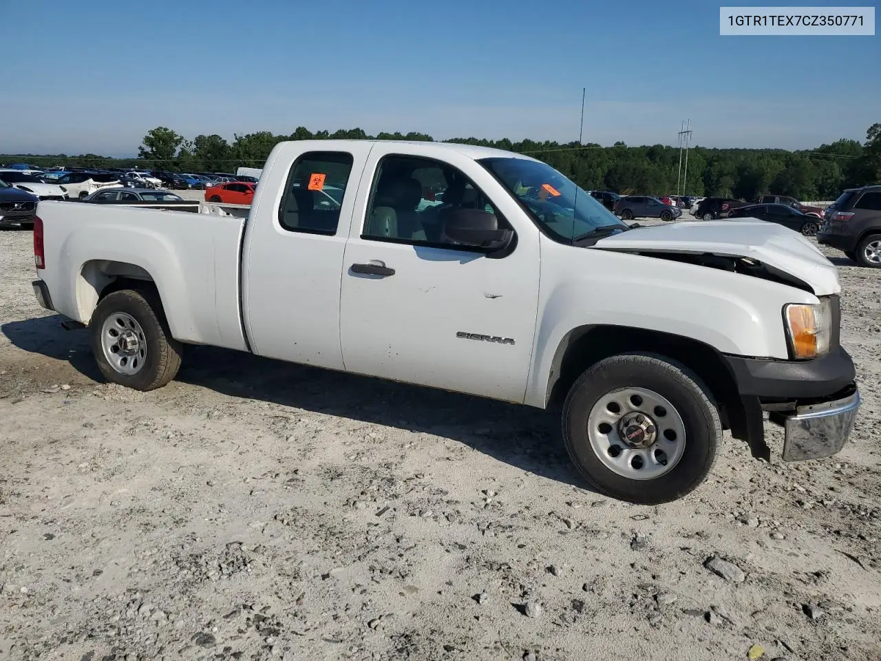 2012 GMC Sierra C1500 VIN: 1GTR1TEX7CZ350771 Lot: 61862225