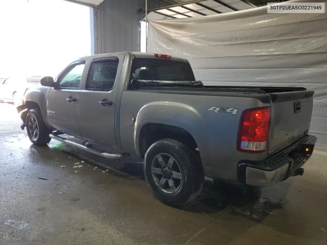 2012 GMC Sierra K1500 Sl VIN: 3GTP2UEA5CG221949 Lot: 62210735