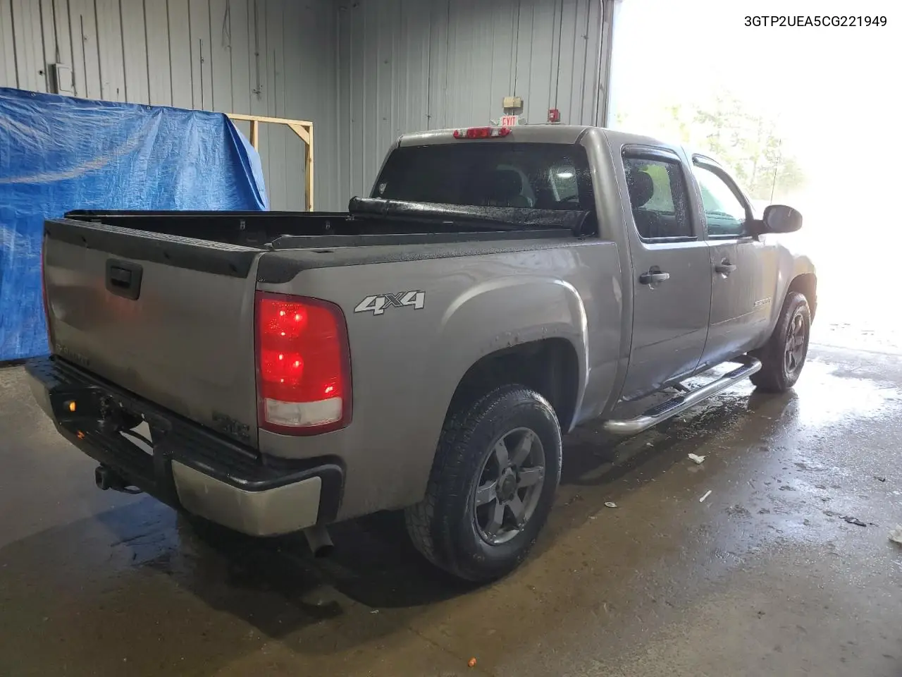 2012 GMC Sierra K1500 Sl VIN: 3GTP2UEA5CG221949 Lot: 62210735
