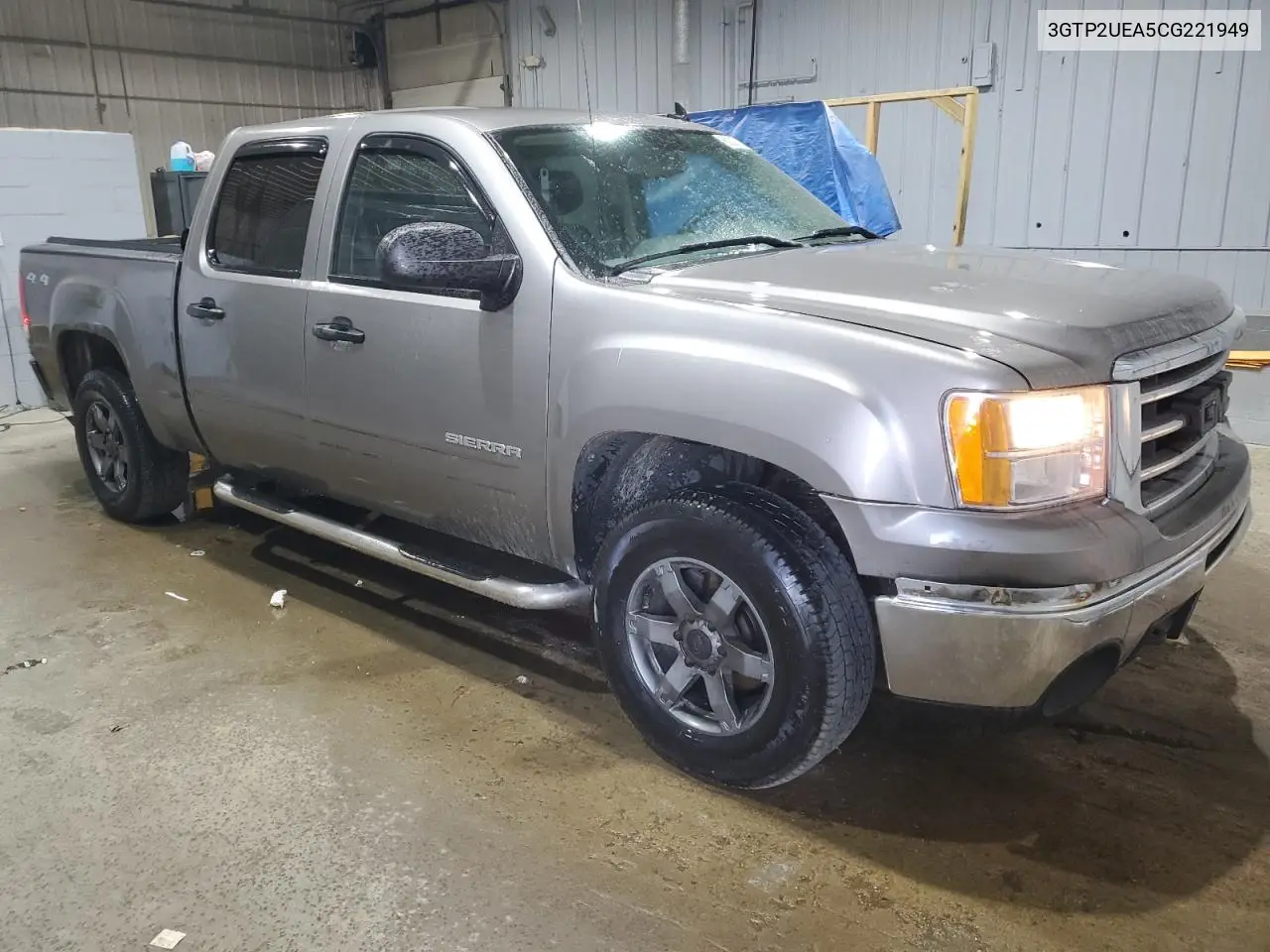 2012 GMC Sierra K1500 Sl VIN: 3GTP2UEA5CG221949 Lot: 62210735