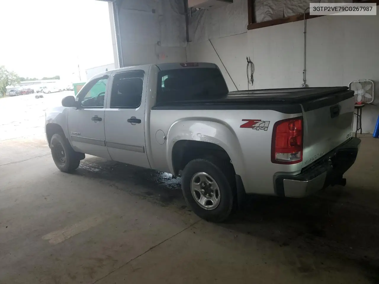 2012 GMC Sierra K1500 Sle VIN: 3GTP2VE79CG267987 Lot: 62927545