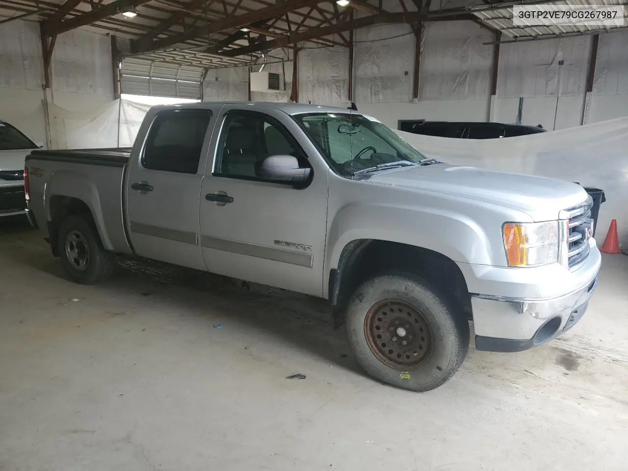2012 GMC Sierra K1500 Sle VIN: 3GTP2VE79CG267987 Lot: 62927545