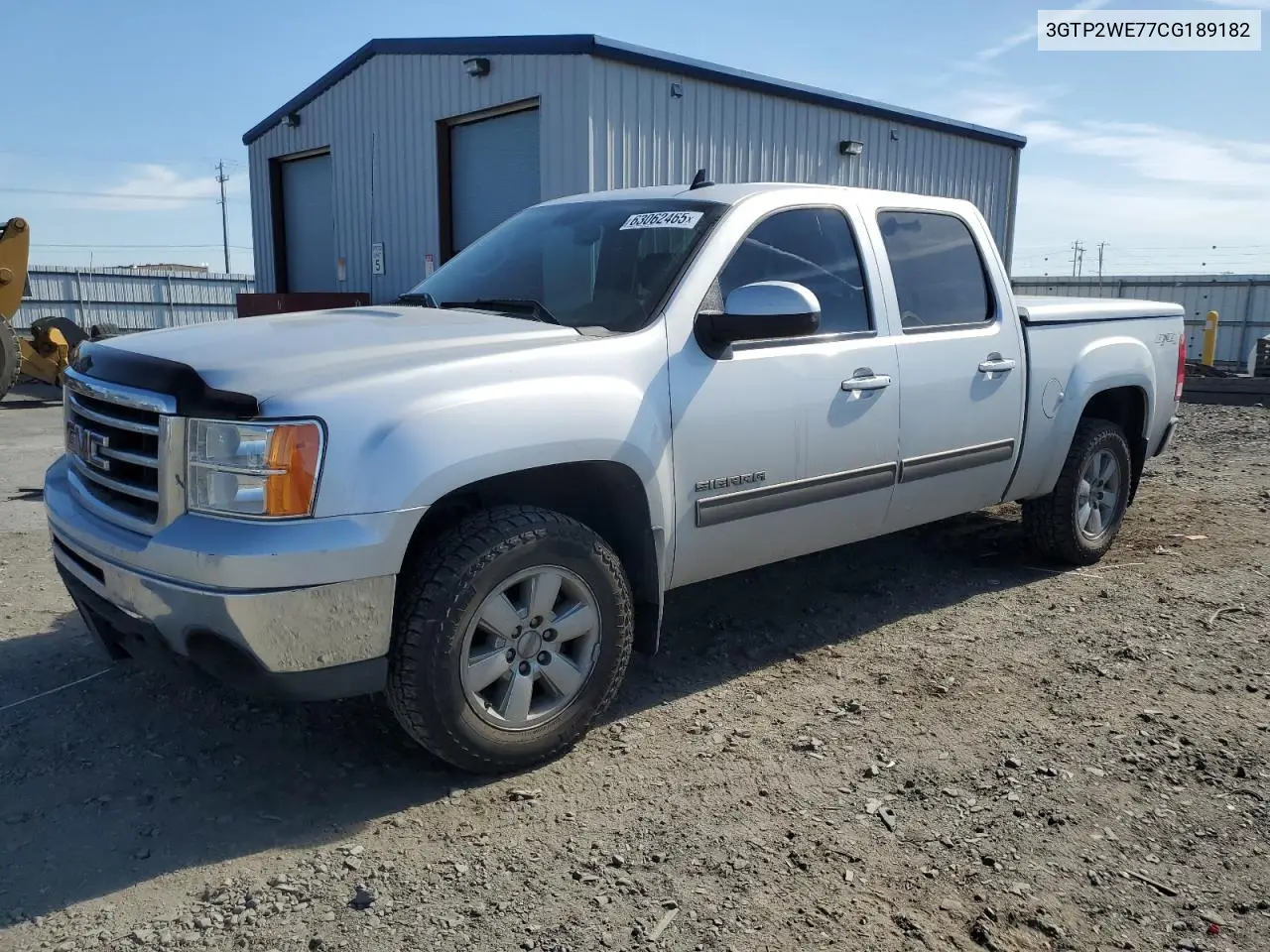 2012 GMC Sierra K1500 Slt VIN: 3GTP2WE77CG189182 Lot: 63062465