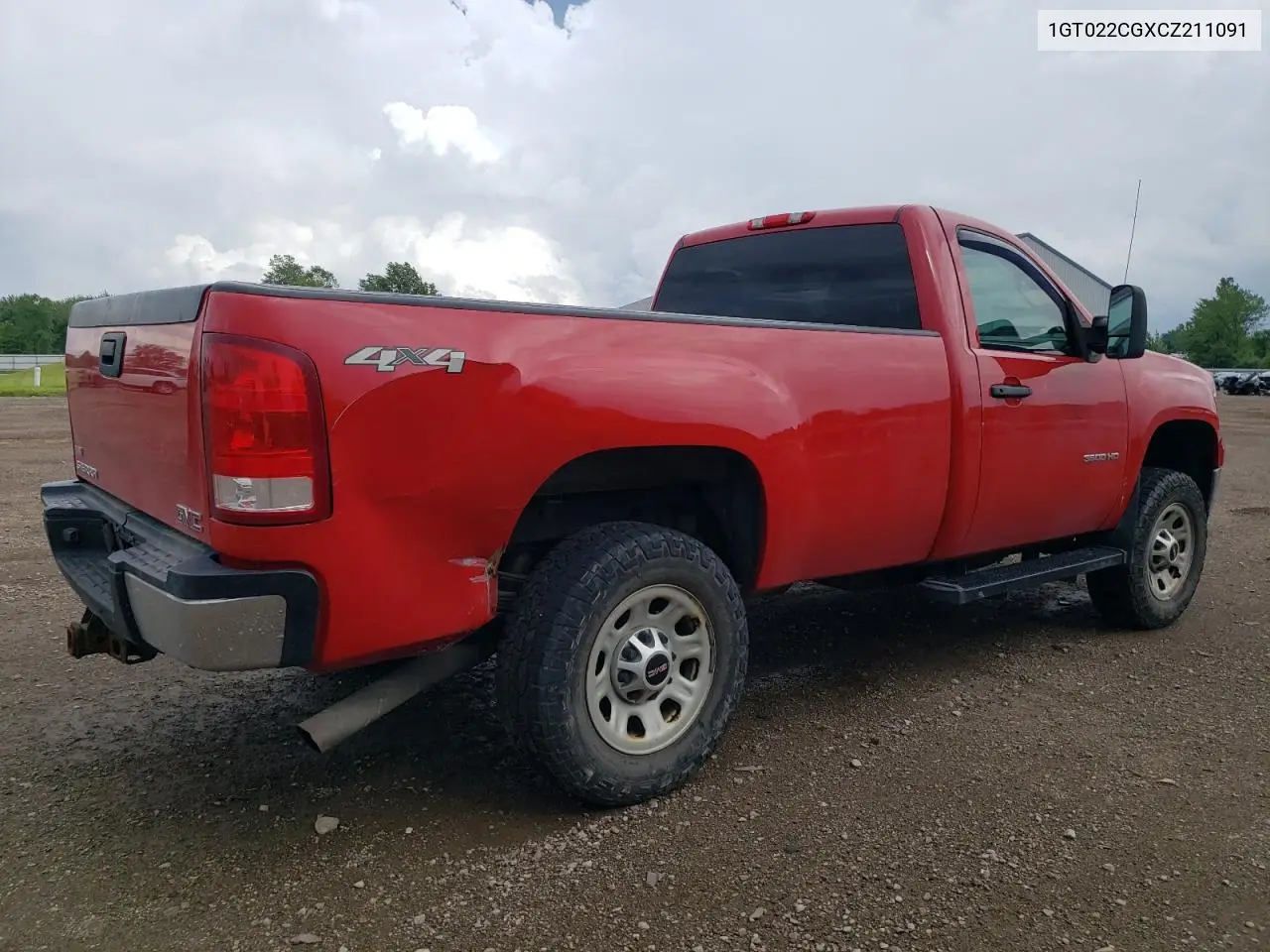2012 GMC Sierra K3500 VIN: 1GT022CGXCZ211091 Lot: 63072085