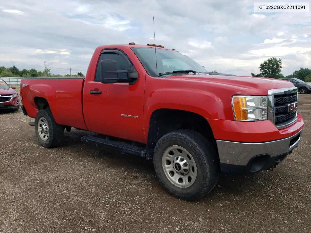 2012 GMC Sierra K3500 VIN: 1GT022CGXCZ211091 Lot: 63072085