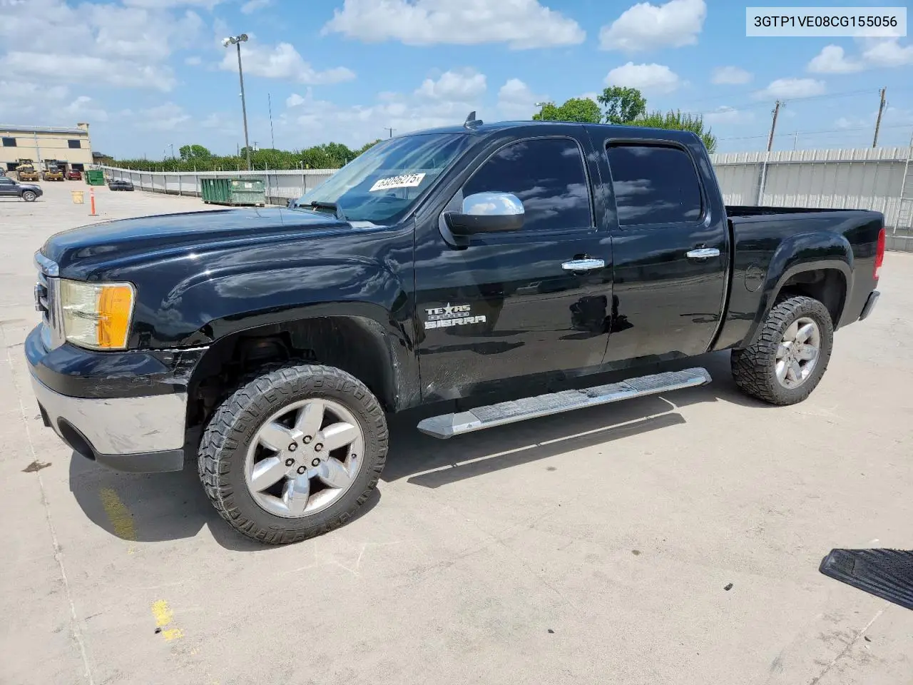 2012 GMC Sierra C1500 Sle VIN: 3GTP1VE08CG155056 Lot: 63096275