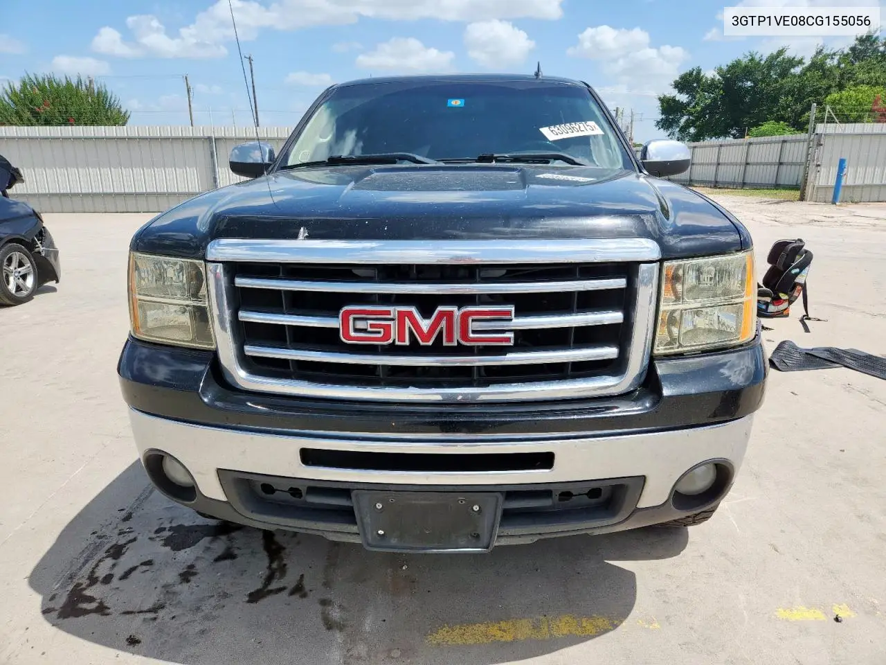 2012 GMC Sierra C1500 Sle VIN: 3GTP1VE08CG155056 Lot: 63096275