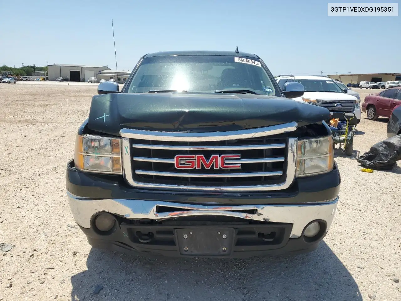 2013 GMC Sierra C1500 Sle VIN: 3GTP1VE0XDG195351 Lot: 56060345
