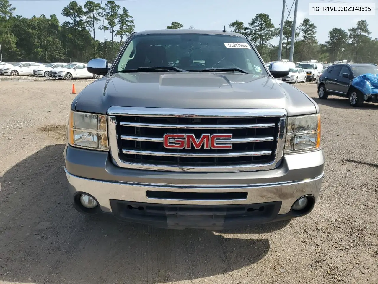 2013 GMC Sierra C1500 Sle VIN: 1GTR1VE03DZ348595 Lot: 62941905