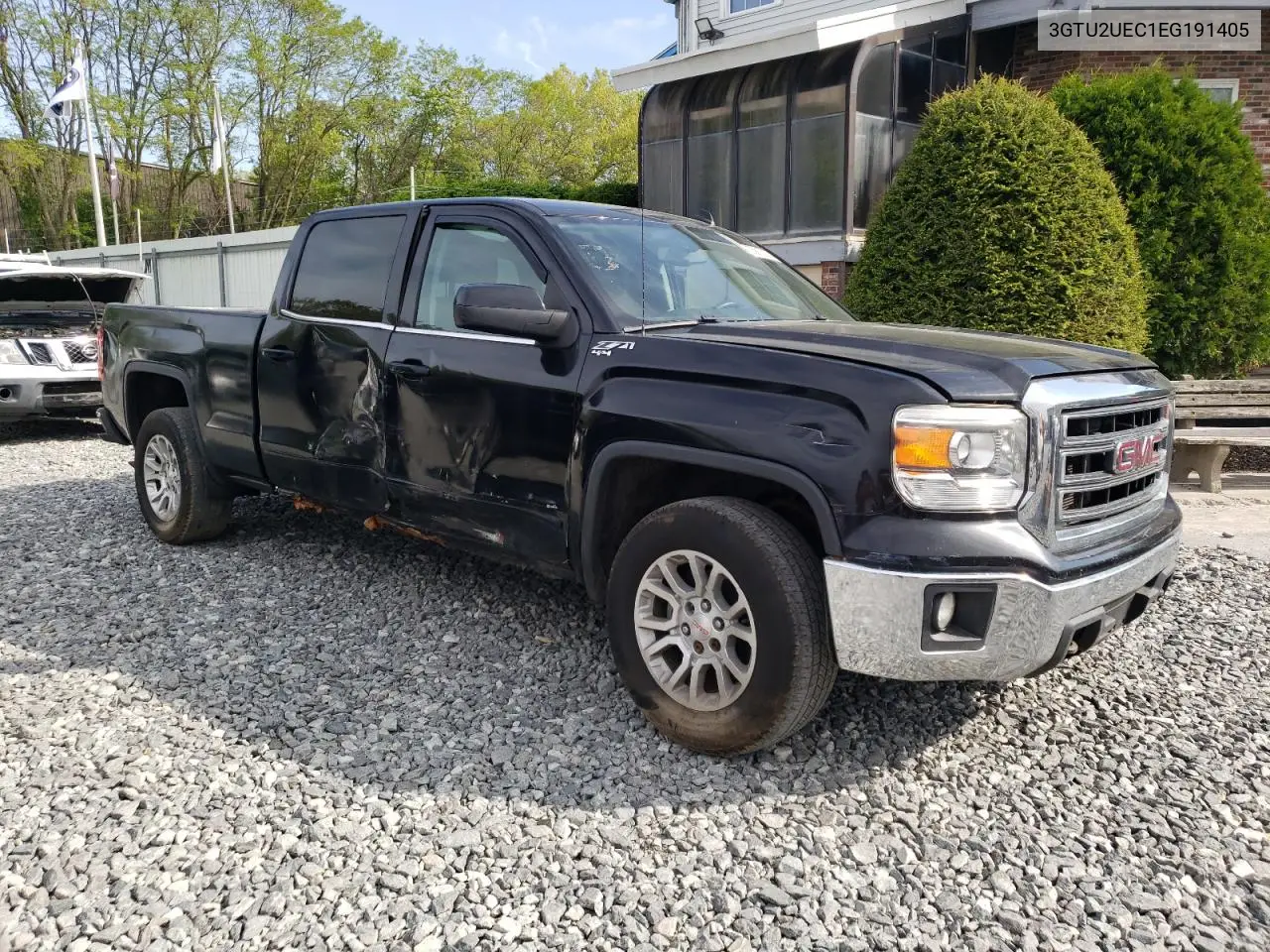 2014 GMC Sierra K1500 Sle VIN: 3GTU2UEC1EG191405 Lot: 55912225