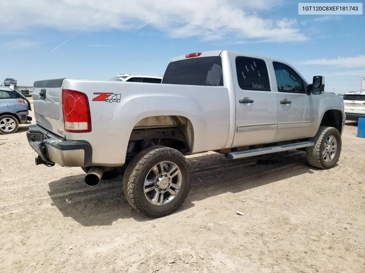 2014 GMC Sierra K2500 Sle VIN: 1GT120C8XEF181743 Lot: 56975955