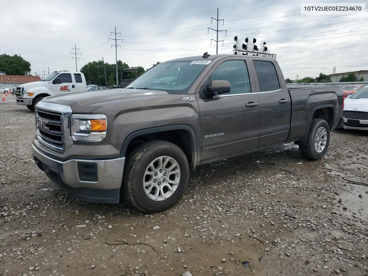 2014 GMC Sierra K1500 Sle VIN: 1GTV2UEC0EZ234670 Lot: 62813975