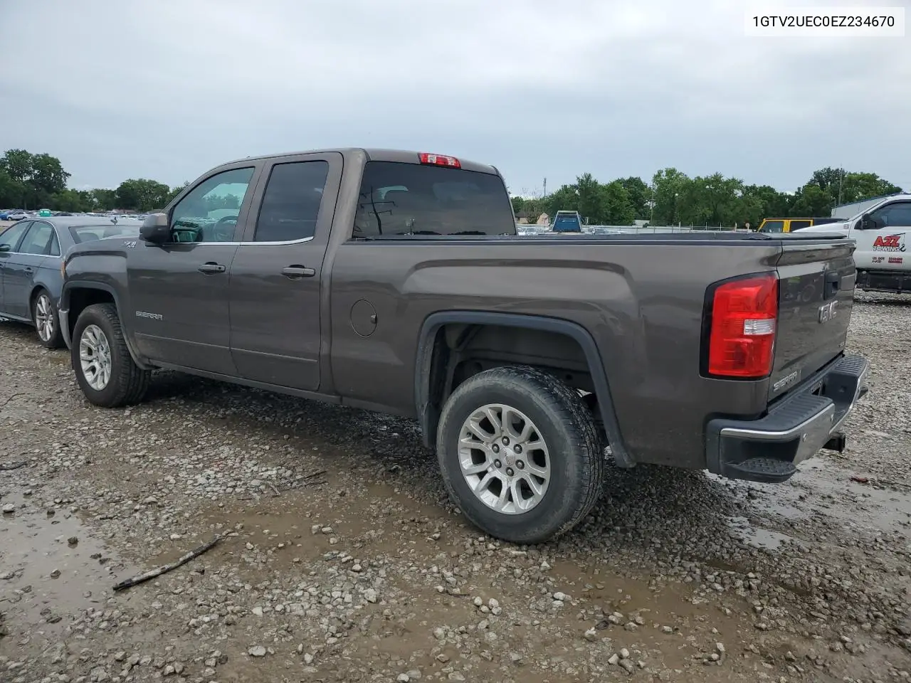 2014 GMC Sierra K1500 Sle VIN: 1GTV2UEC0EZ234670 Lot: 62813975