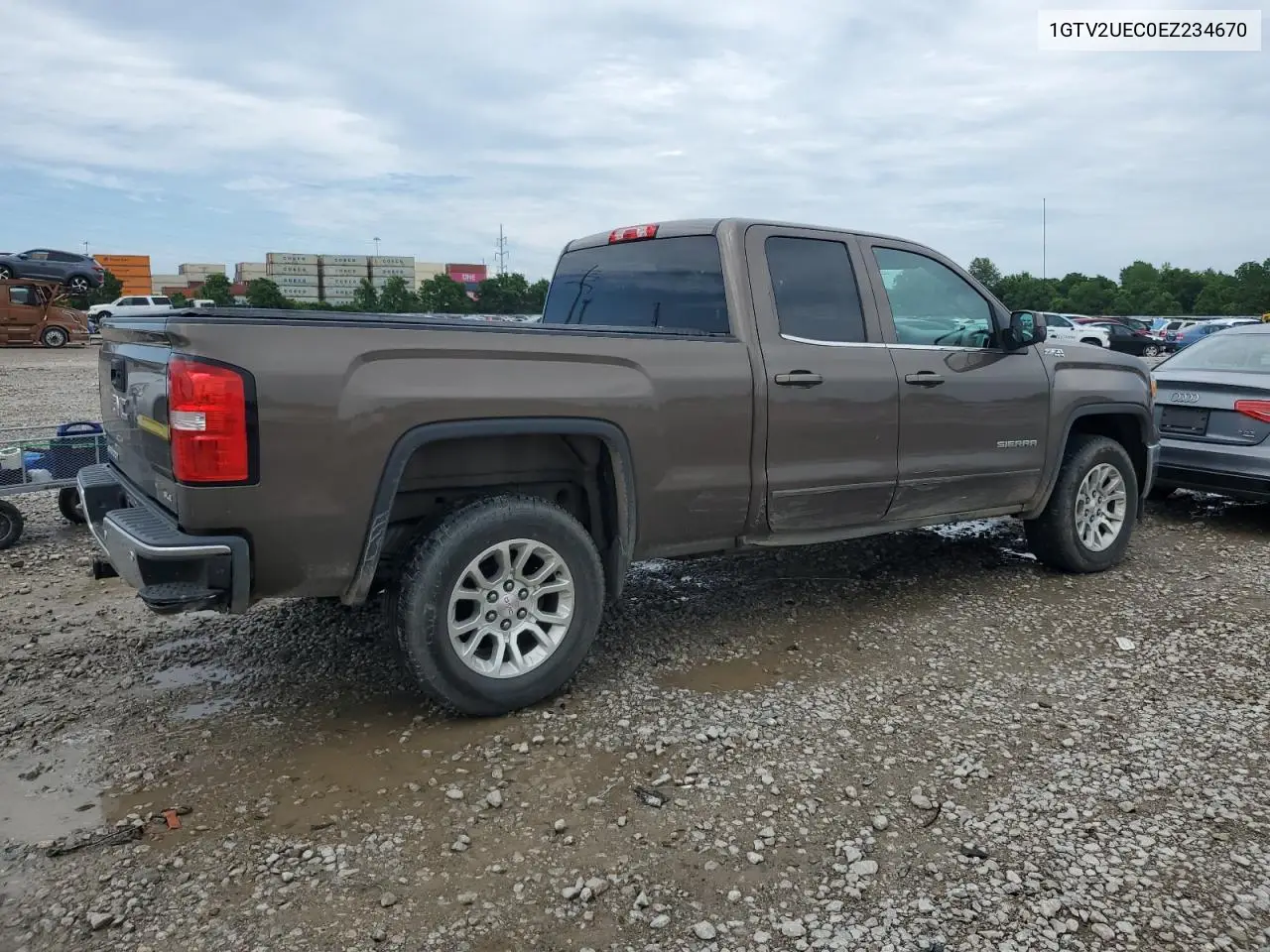 2014 GMC Sierra K1500 Sle VIN: 1GTV2UEC0EZ234670 Lot: 62813975